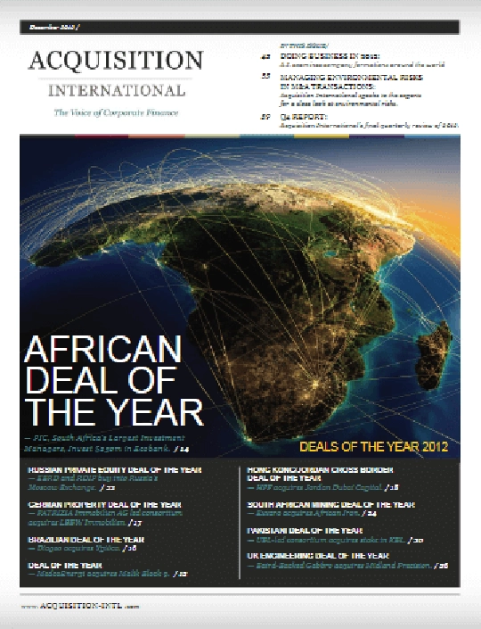 Magazine Cover - AI December 2012