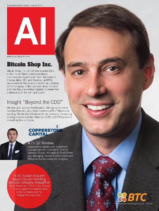 Magazine Cover - AI June 2015