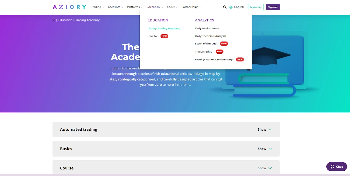Article Image - Axiory Trading Academy and how does it help traders to become better