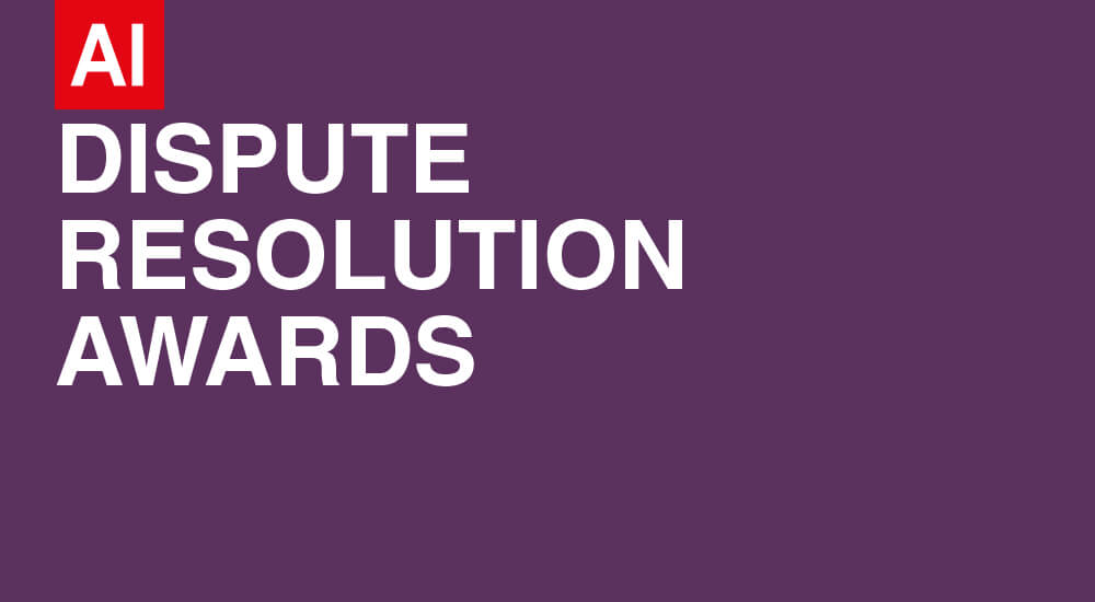 2018 Dispute Resolution Awards Logo