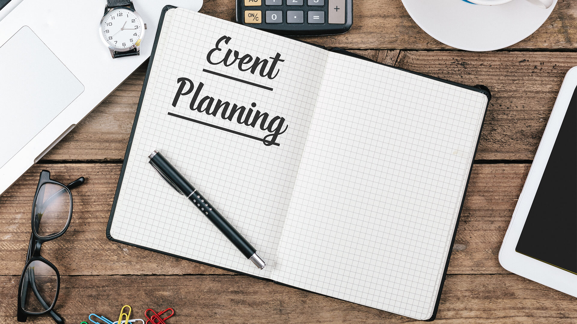 business event planning short note