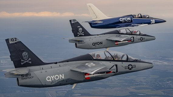 3 QYON brand planes