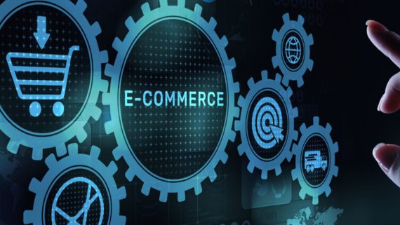 ecommerce words and gears