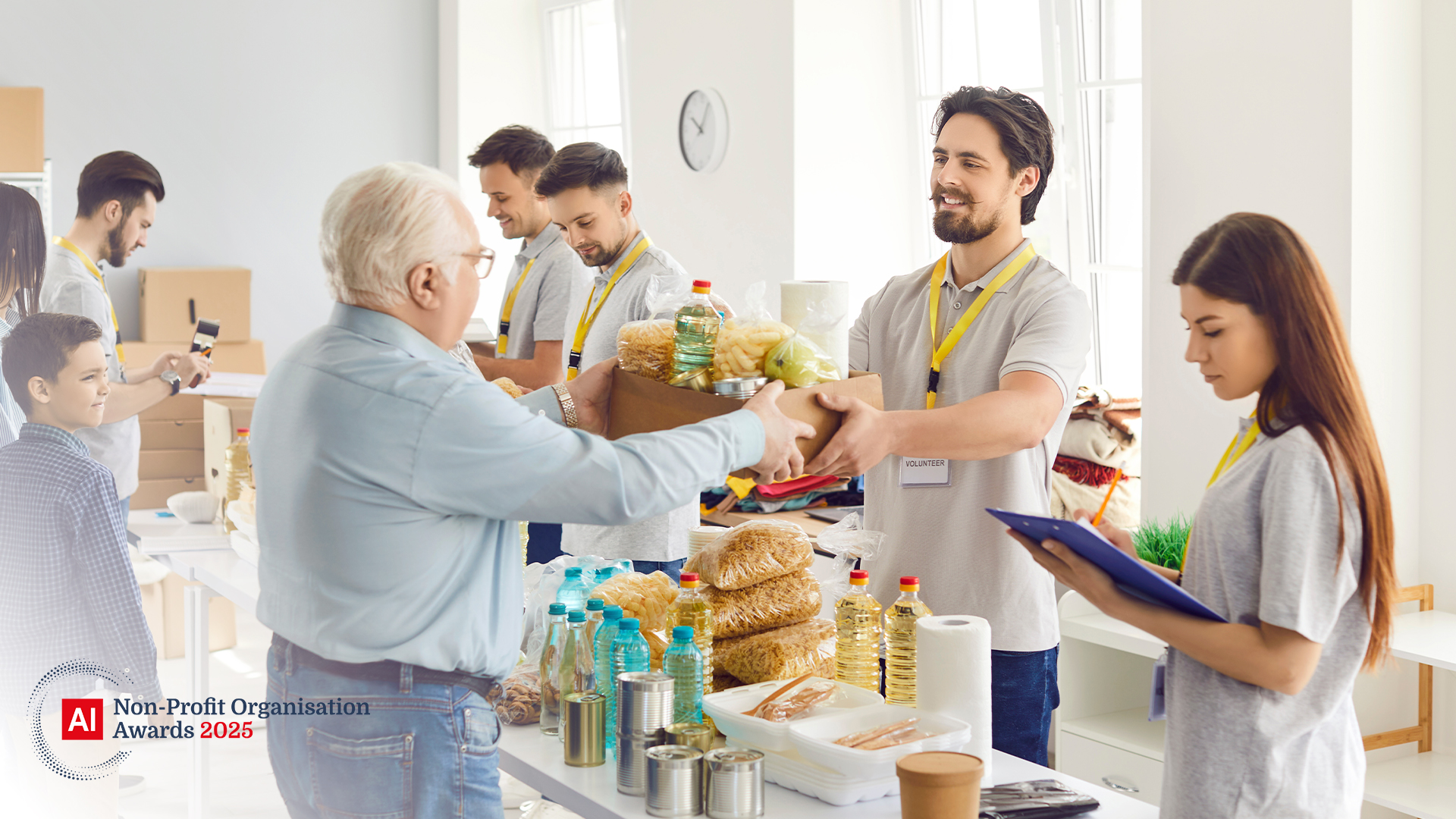charity volunteers