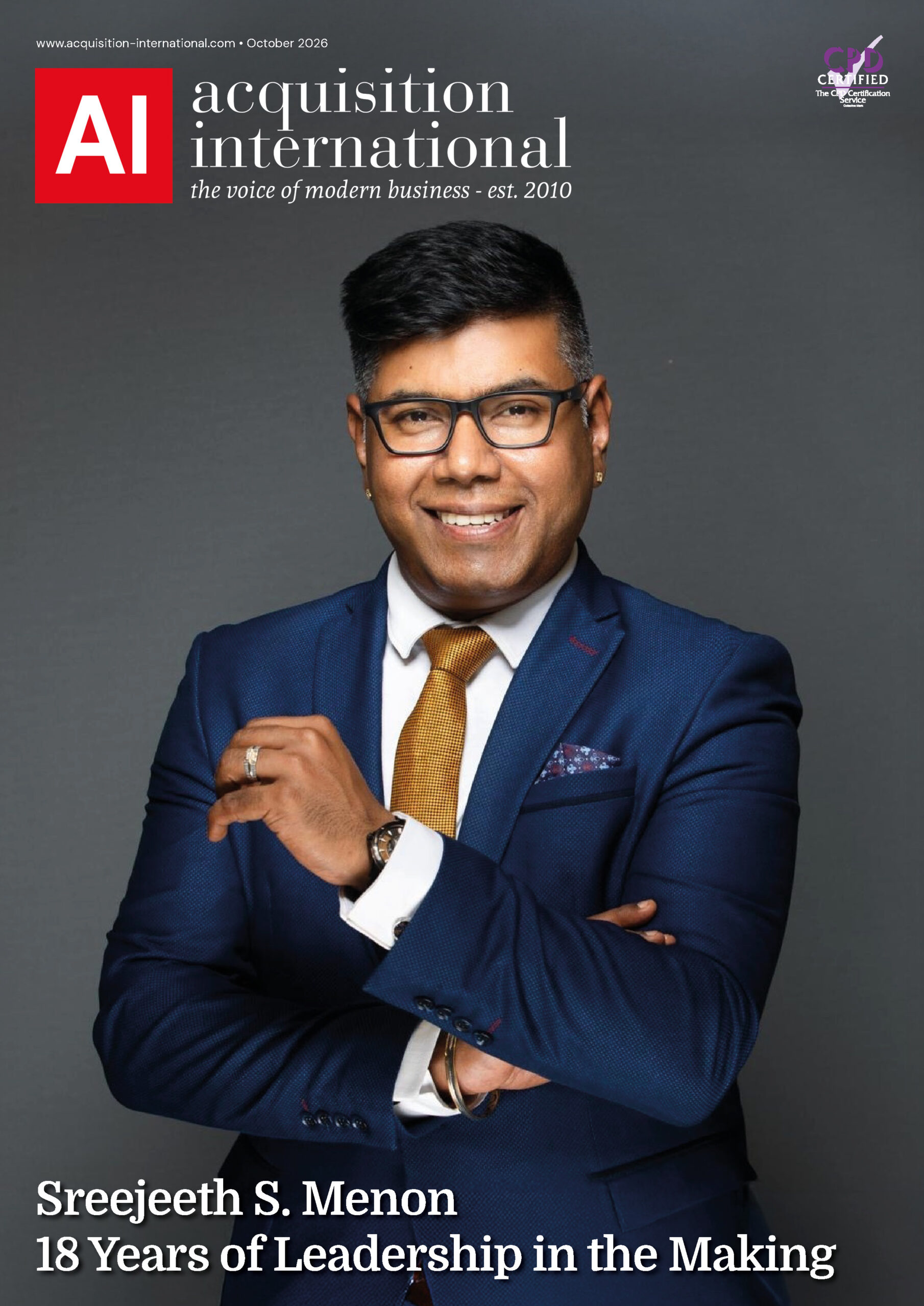 Magazine Cover - October 2026