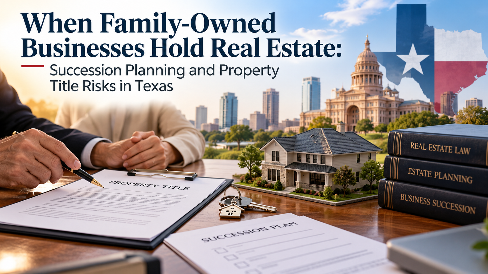 Article Image - When Family-Owned Businesses Hold Real Estate: Succession Planning and Property Title Risks in Texas