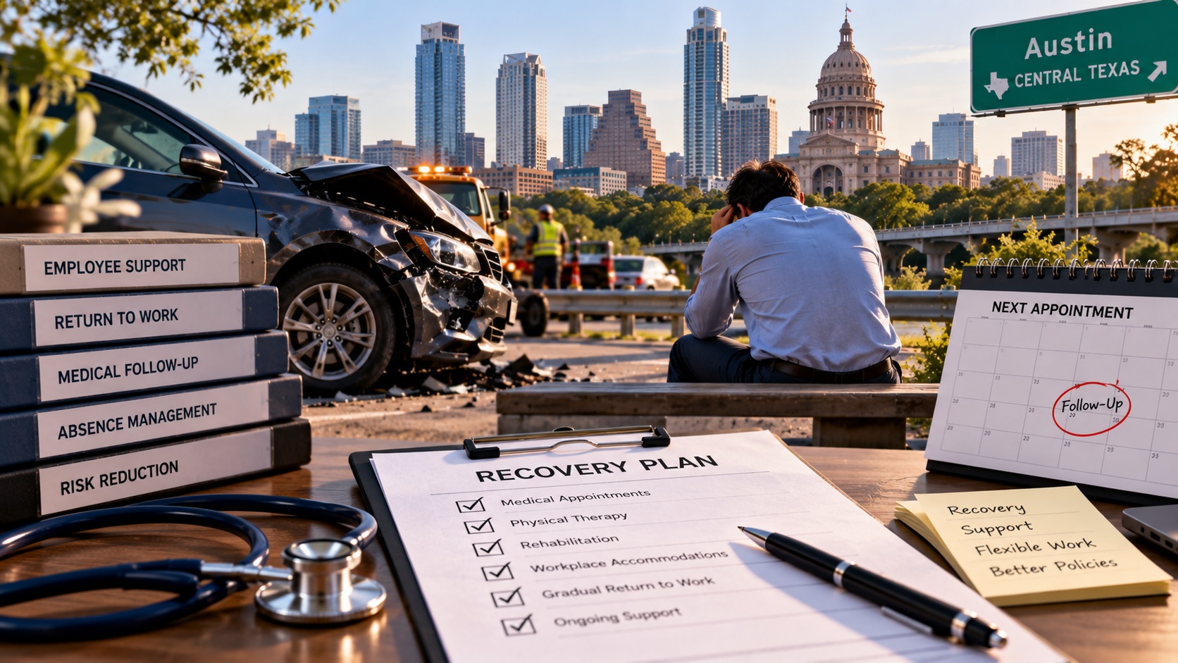 Article Image - The Appointment Gap: Why Central Texas Employers Need Better Post-Collision Recovery Policies