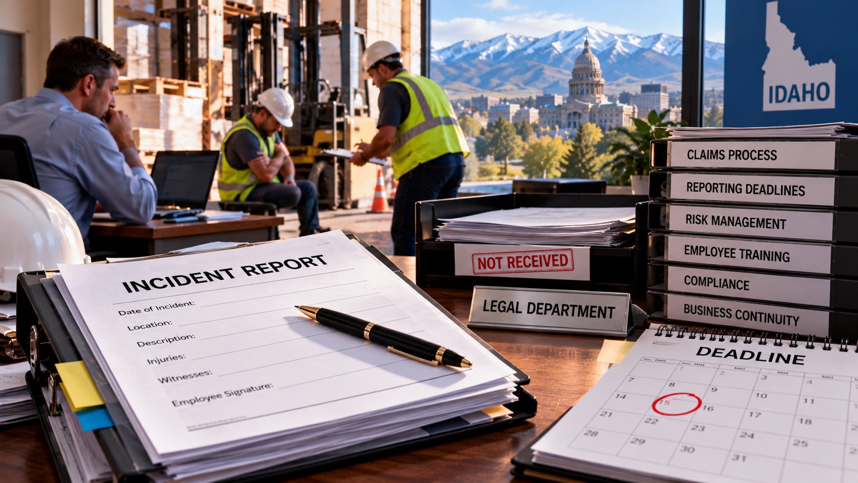 Article Image - The Incident Report That Never Reached Legal: Why Idaho Businesses Need a Deadline-Aware Claims Process
