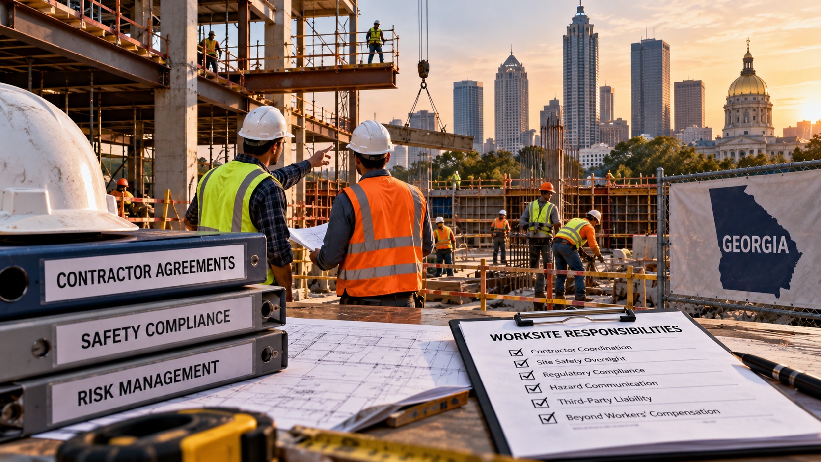 Article Image - When Contractors Share a Worksite: Georgia Employers’ Responsibilities Beyond Workers’ Compensation