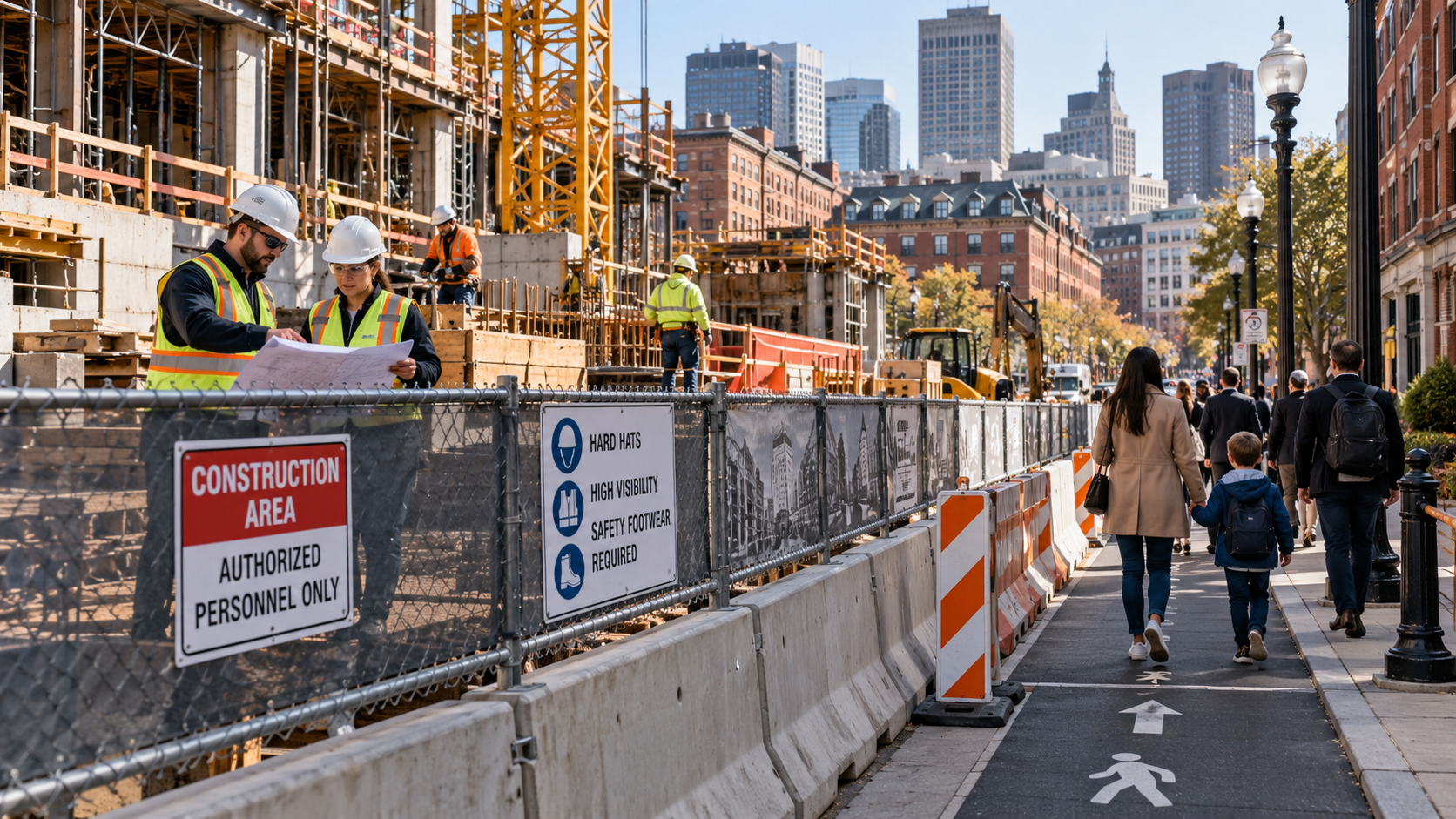 Article Image - Beyond the Construction Fence: How Boston Developers Can Manage Worker Safety and Public Access